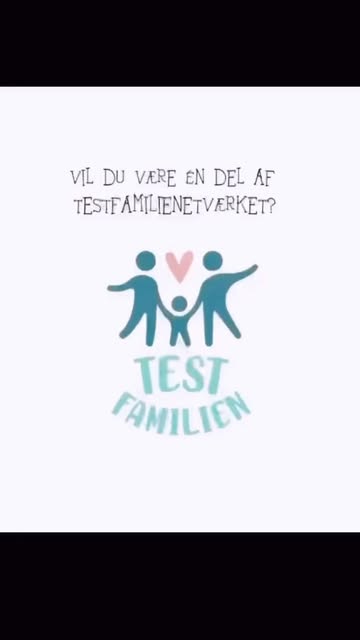 Vil du være med i @testfamilienetvaerket i 2025? 

Så send en mail til kontakt@testfamilien.dk med o