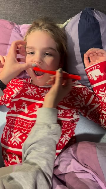 Reklame/test i samarbejde med @testfamilien.dk 

Tandbørstning er bestemt IKKE en af Fridas favoritt