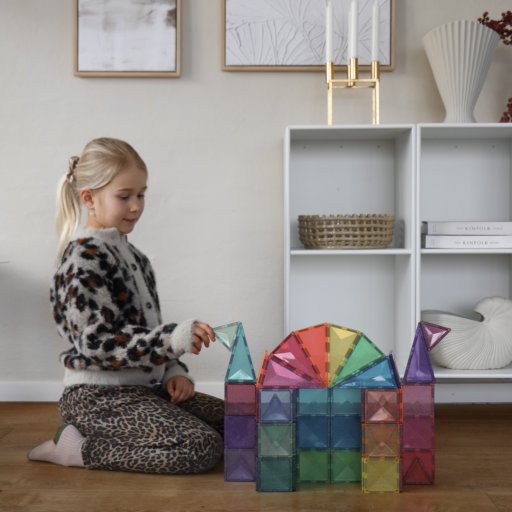 TEST af Connetix Glitter Castle Pack