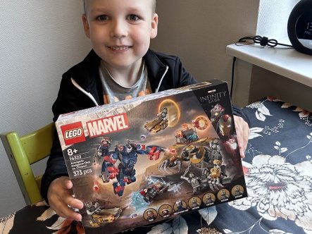 TEST af LEGO Super Heroes Marvel 76322 8+