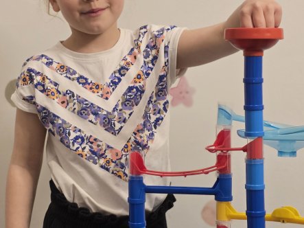 TEST af Kuglebane og Stick mosaik fra Quercetti