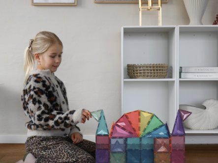 TEST af Connetix Glitter Castle Pack