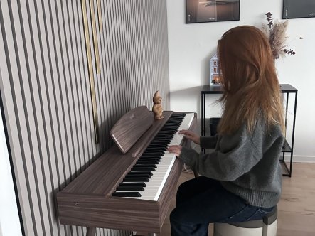 TEST af Donner DDP-80 el-klaver i træ fra Danguitar