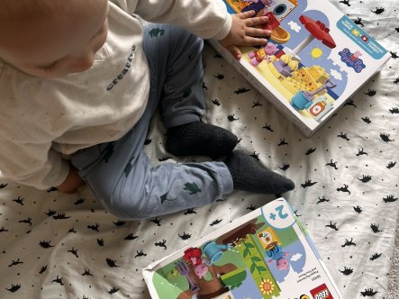 TEST af LEGO Duplo Gurli Gris’ have, træhus og bådtur +2