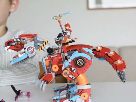 TEST af LEGO DREAMZzz Coopers robotdinosaur C-Rex 71484 9+