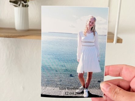 TEST af Pixum fotobog og takkekort