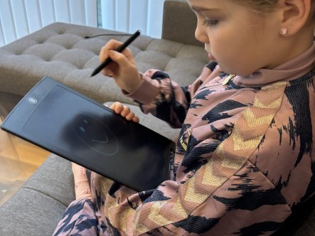 TEST af LCD Drawing Tablet fra Coolshop