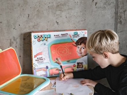 TEST af Doodle Copy 2-i-1 legetavlen fra Coolshop
