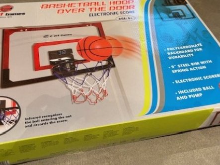 TEST af Electronic Basketball Hoop Over the Door fra Coolshop