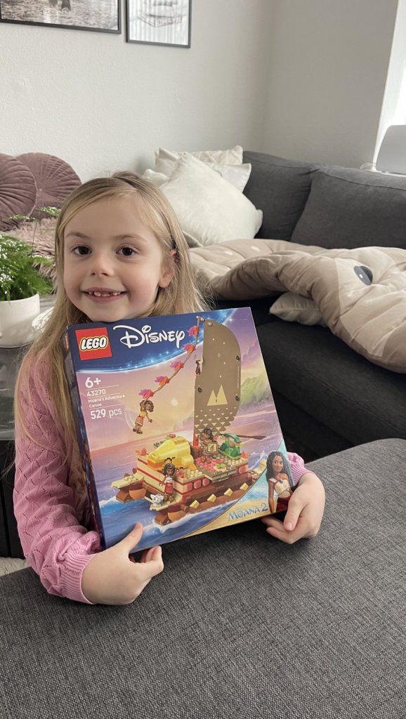 TEST af LEGO Disney Vaianas eventyrkano 43270 6+