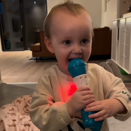 Leg og læring med mikrofon og motorik