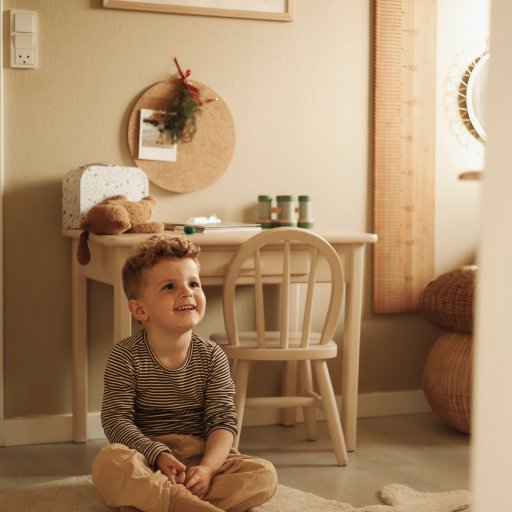 Hvalen Christian skaber hygge på børneværelset