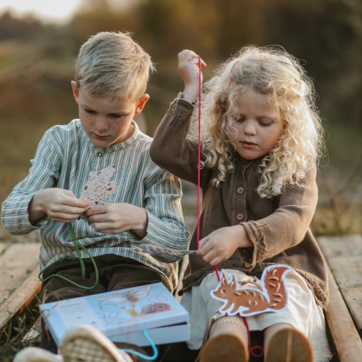 Kreativ fordybelse med broderisæt fra Skovens dyr