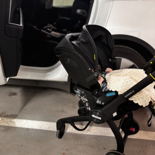 Fra autostol til klapvogn på få sekunder