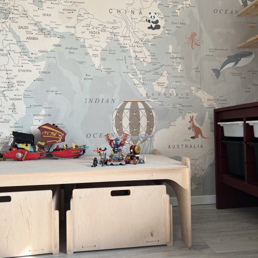 LEGO® NINJAGO® Turneringskamparena samlet og klar til leg