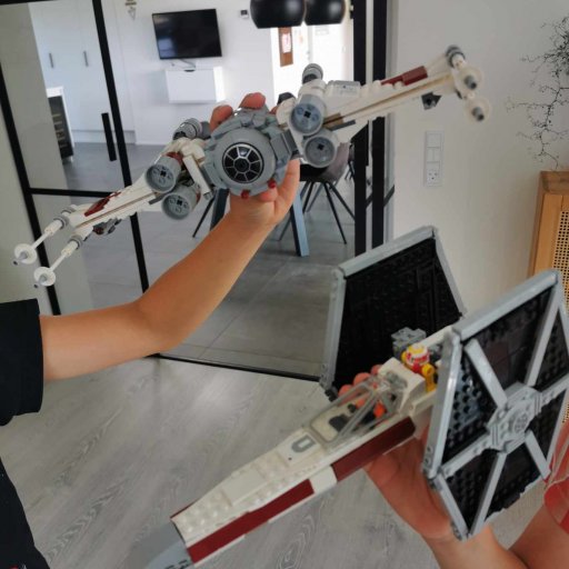 TIE-jager og X-wing med udskiftelige vinger giver ekstra legemuligheder