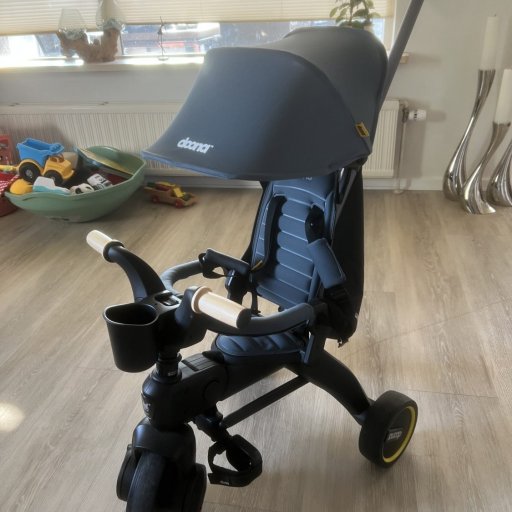 Sammenklappeligt design gør cyklen nem at tage med på farten