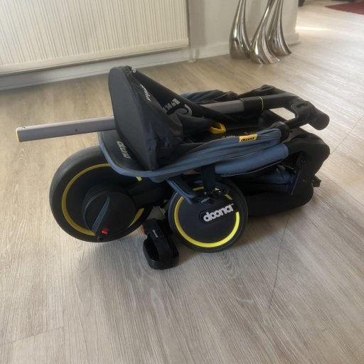 Sammenklappeligt design gør cyklen nem at tage med på farten