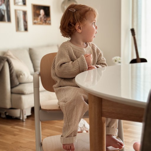 Én stol – utallige muligheder fra de første år og langt ind i barndommen.