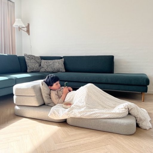 KK 3 Fold Sofa Single Soft – ét møbel med utallige muligheder