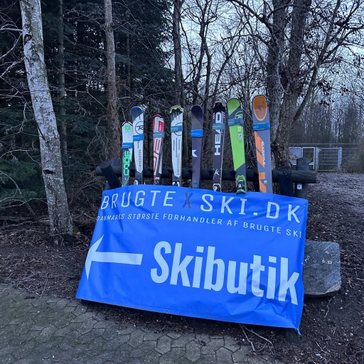 Klar til skiferie – hele familien havde skiudstyret med hjemmefra