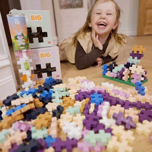 Kreativ leg i alle farver – Plus-Plus BIG inviterer til timevis af fantasi