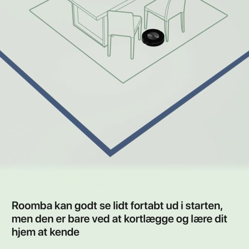 Den intelligente robot navigerer selv uden om legetøj og andre forhindringer