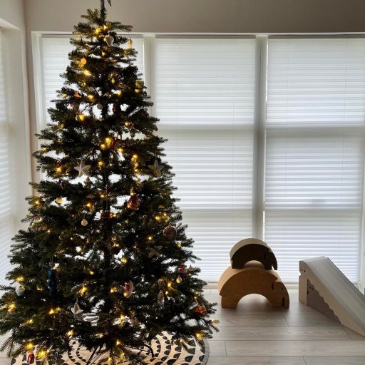 Et juletræ, der ser ægte ud