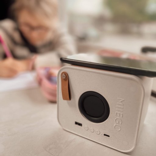 Højtaleren i brug flere steder i huset