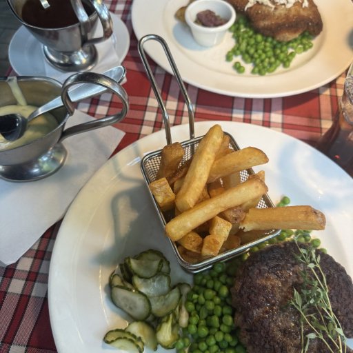 Fint besøg og lækker mad