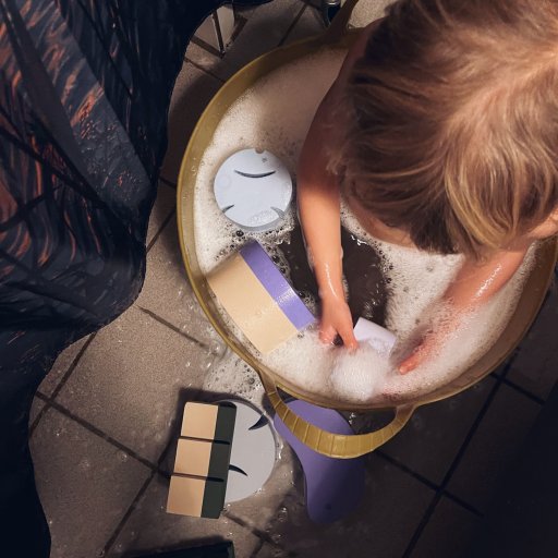 Nuttede badedyr med stor legeværdi