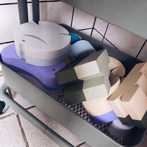 Nuttede badedyr med stor legeværdi