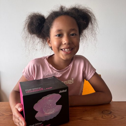 Magisk muslingelys der skaber ro ved sengetid