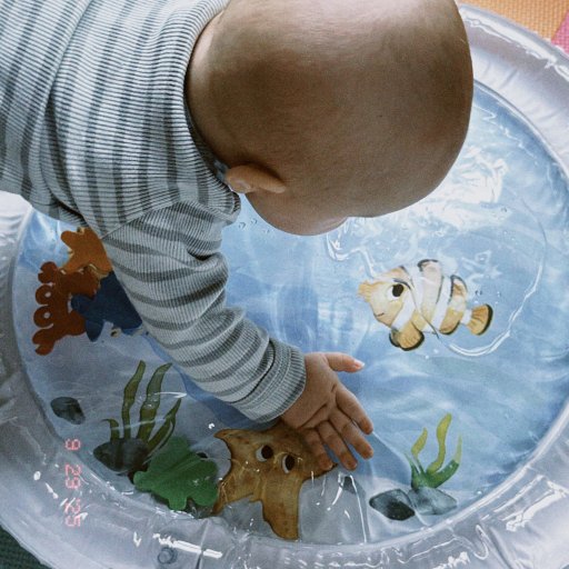 Sanseleg der fanger nysgerrigheden