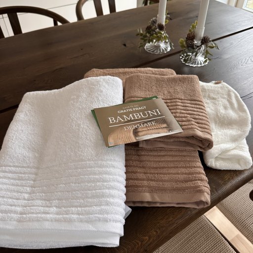 Håndklæder der føles som spa-luksus.