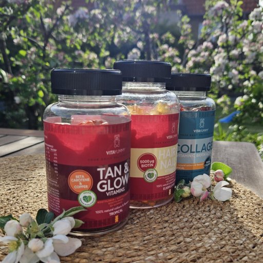 Sommerpleje indefra – vingummivitaminer med fokus på hud, hår og negle.