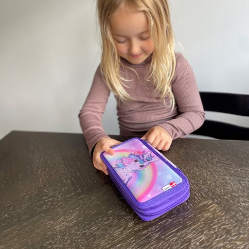 JEVA Beginners med enhjørning og regnbue – et sikkert hit til den første skoletid