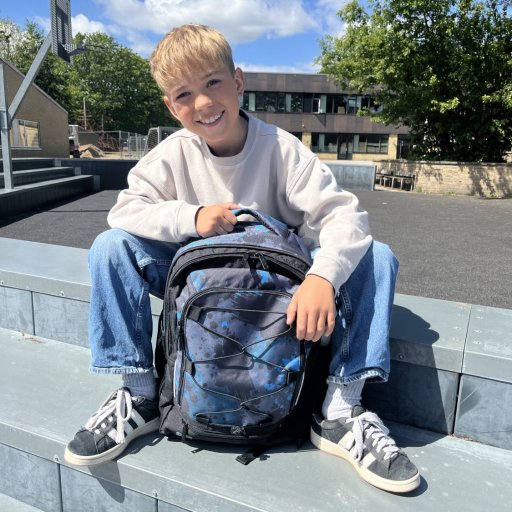 JEVA Survivor Spray – en robust og rummelig skoletaske med masser af plads og god støtte