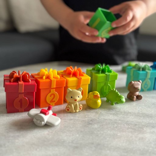 Leg butik og lær farver – sorteringssættet giver masser af rolleleg