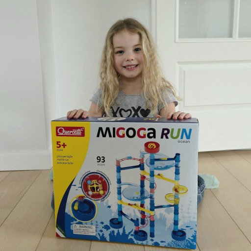 Test af kuglebane fra Quercetti