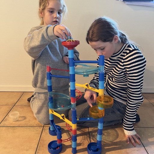 Test af kuglebane fra Quercetti