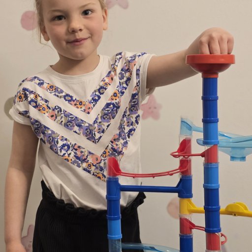 Test af kuglebane fra Quercetti