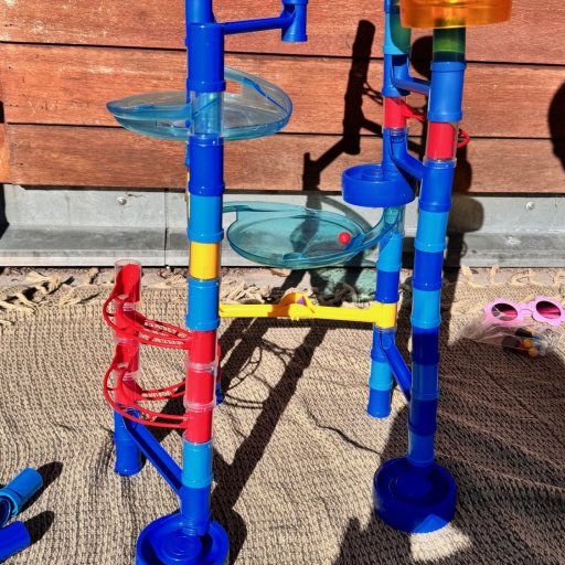 Test af kuglebane fra Quercetti