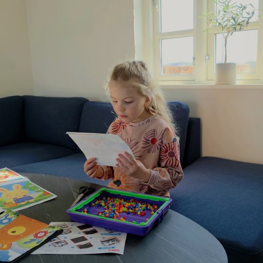 Farverige motiver med Stick Mosaik