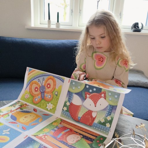 Farverige motiver med Stick Mosaik