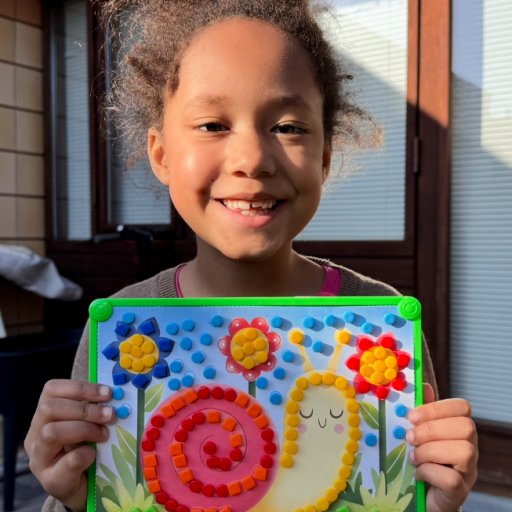 Farverige motiver med Stick Mosaik