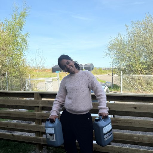 Charmilie har behandlet det nye hegn med trærens og imprægnering fra Innocare