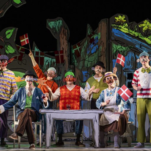 Dyrene i Hakkebakkeskoven i Tivolis Glassal (foto Michelle Berg)