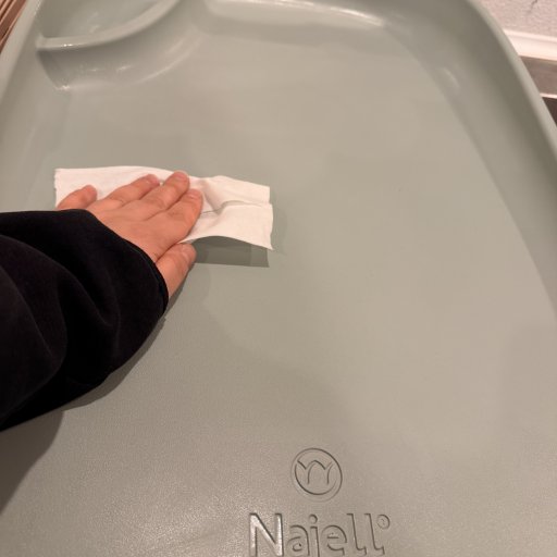 Stilren puslepude i Pine Green â designet til hverdagen med børn