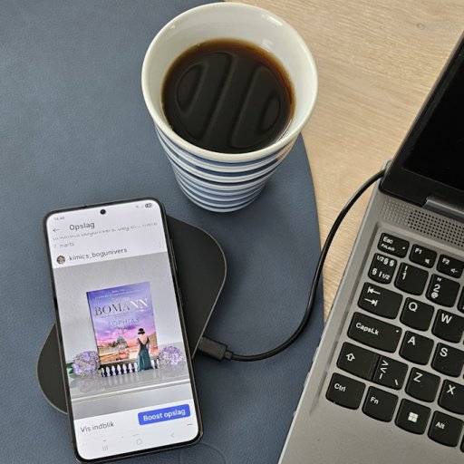 Minimalistisk og stilren trådløs oplader i aluminium